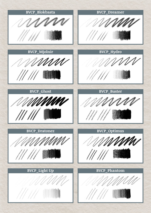 Comic Pencils | Digital Brushes