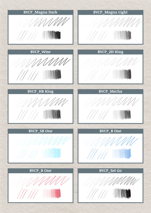 Comic Pencils | Digital Brushes