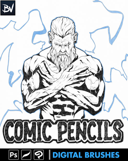 Comic Pencils | Digital Brushes